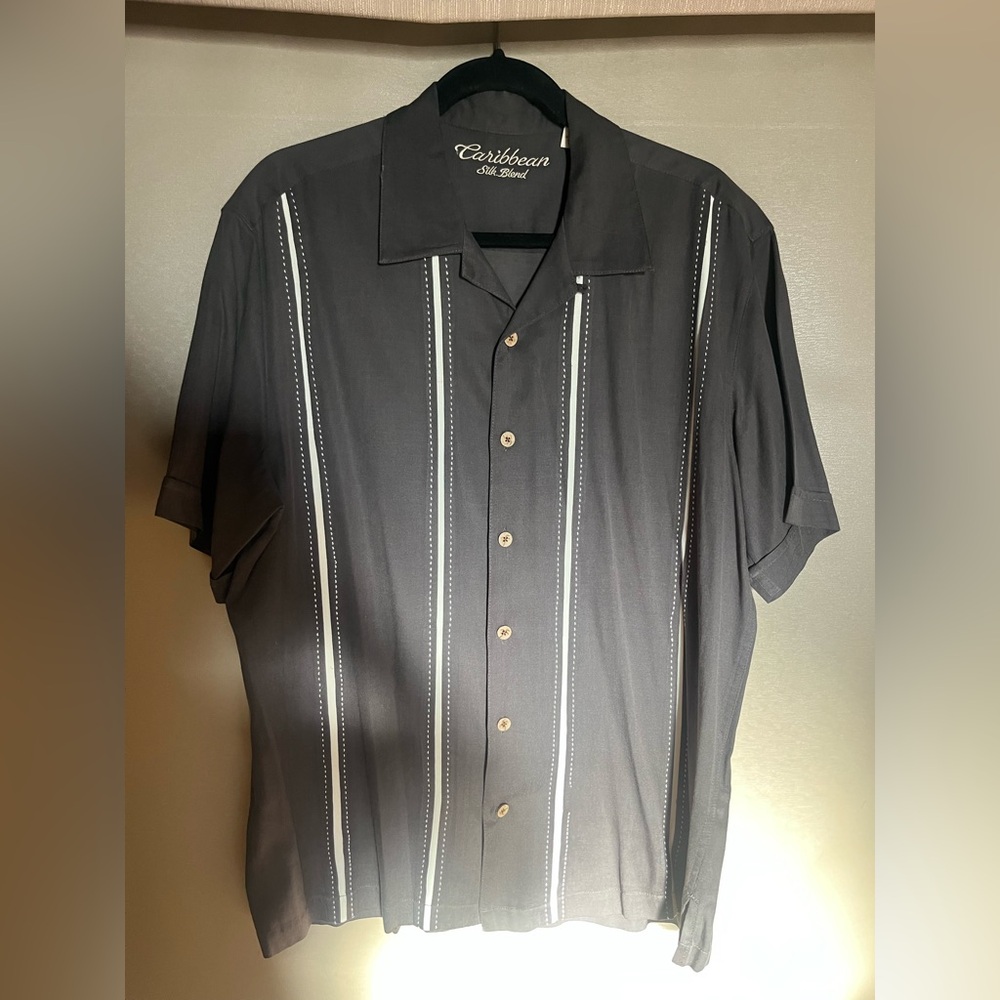 Caribbean Black Men's Shirt
